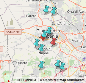 Mappa Strada Comunale Palmentata, 80012 Calvizzano NA, Italia (3.48364)