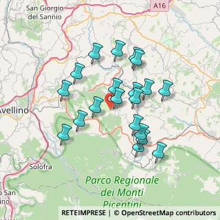 Mappa Contrada Pezza Cancelli, 83040 Montemarano AV, Italia (6.731)