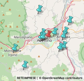Mappa Via Lorenzo de Conciliis, 83100 Avellino AV, Italia (3.57692)