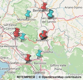 Mappa Via Lorenzo de Conciliis, 83100 Avellino AV, Italia (15.055)