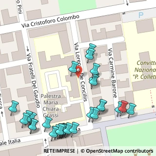 Mappa Via Lorenzo de Conciliis, 83100 Avellino AV, Italia (0.07931)