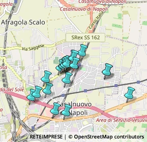 Mappa Via Gandolfo Castel, 80013 Casalnuovo di Napoli NA, Italia (0.747)