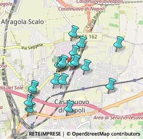 Mappa Via Gandolfo Castel, 80013 Casalnuovo di Napoli NA, Italia (0.82316)