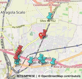 Mappa Via Gandolfo Castel, 80013 Casalnuovo di Napoli NA, Italia (1.35273)