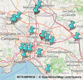 Mappa Via Gandolfo Castel, 80013 Casalnuovo di Napoli NA, Italia (9.531)