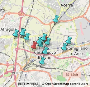 Mappa Via Gandolfo Castel, 80013 Casalnuovo di Napoli NA, Italia (1.57571)