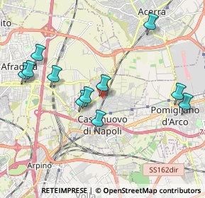 Mappa Via Gandolfo Castel, 80013 Casalnuovo di Napoli NA, Italia (2.25273)