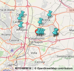 Mappa Via Gandolfo Castel, 80013 Casalnuovo di Napoli NA, Italia (3.15)