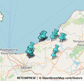 Mappa Via Marina, 07031 Castelsardo SS, Italia (11.4015)