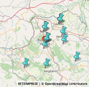 Mappa Via dei Fucilai 1 - Zona Artigianale, 85028 Rionero In Vulture PZ, Italia (13.11417)