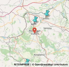 Mappa Via degli Scalpellini-zona artigianale, 85028 Rionero In Vulture PZ, Italia (40.74)