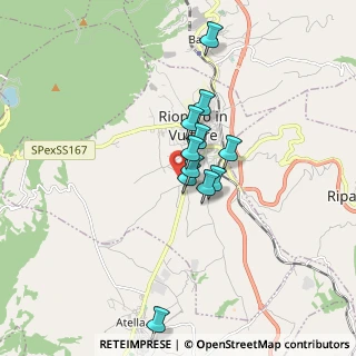 Mappa Via dei Fucilai 1 - Zona Artigianale, 85028 Rionero In Vulture PZ, Italia (1.34636)