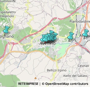 Mappa Via Dante Alighieri, 83100 Avellino AV, Italia (1.46)