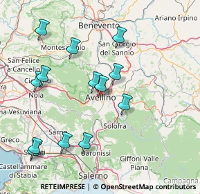 Mappa Via Dante Alighieri, 83100 Avellino AV, Italia (17.49769)