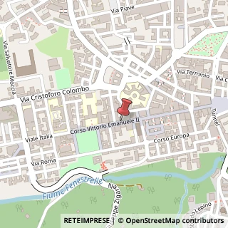 Mappa Corso Vittorio Emanuele II, 175, 83100 Avellino, Avellino (Campania)