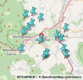 Mappa Via Dante Alighieri, 83100 Avellino AV, Italia (4.16941)