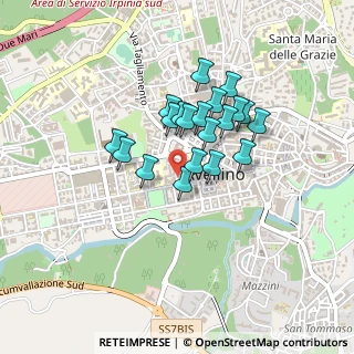 Mappa Via Dante Alighieri, 83100 Avellino AV, Italia (0.3485)