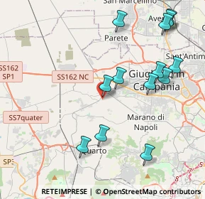 Mappa Via Ugo Foscolo, 80019 Qualiano NA, Italia (4.87615)