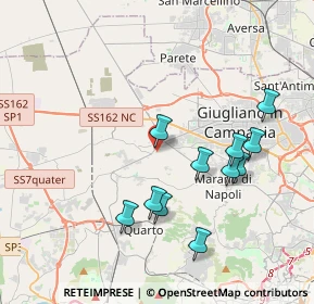 Mappa Via Ugo Foscolo, 80019 Qualiano NA, Italia (4.06)