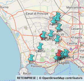 Mappa Via Ugo Foscolo, 80019 Qualiano NA, Italia (8.16333)