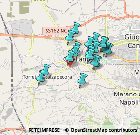 Mappa Via Ugo Foscolo, 80019 Qualiano NA, Italia (1.493)