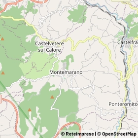 Mappa Montemarano