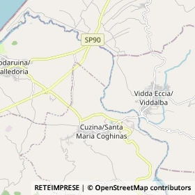 Mappa Santa Maria Coghinas