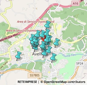 Mappa Avellino, 83100 Avellino AV, Italia (0.544)