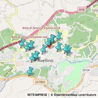 Mappa Avellino, 83100 Avellino AV, Italia (0.76813)
