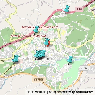 Mappa Avellino, 83100 Avellino AV, Italia (1.04727)