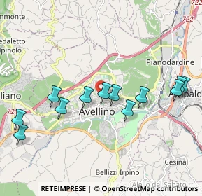 Mappa Avellino, 83100 Avellino AV, Italia (2.16333)