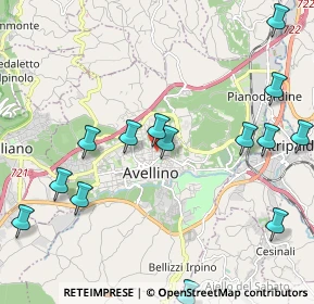 Mappa Avellino, 83100 Avellino AV, Italia (2.70786)