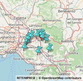 Mappa Via Madonna della Stella, 80035 Nola NA, Italia (8.82545)