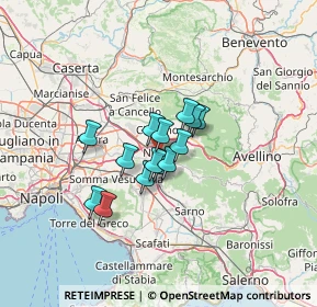 Mappa Via Madonna della Stella, 80035 Nola NA, Italia (8.73857)