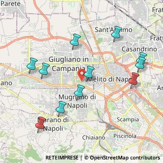 Mappa Via Quattro Giornate, 80018 Mugnano di Napoli NA, Italia (2.45364)