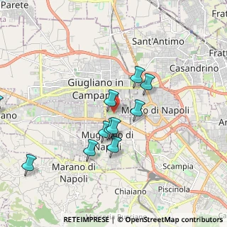 Mappa Via Quattro Giornate, 80018 Mugnano di Napoli NA, Italia (1.89636)