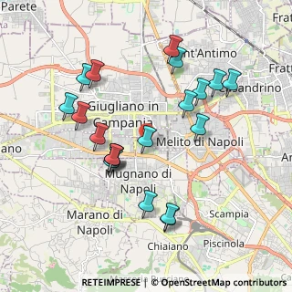 Mappa Via Quattro Giornate, 80018 Mugnano di Napoli NA, Italia (2.077)