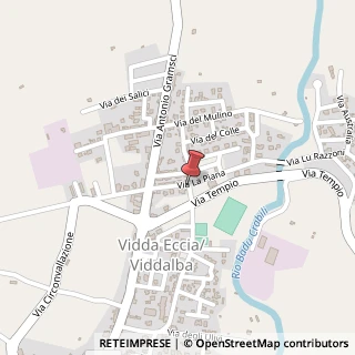 Mappa Via La Piana, 12, 07030 Viddalba, Sassari (Sardegna)