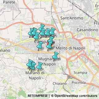 Mappa Via San Giovanni a Campo, 80018 Mugnano di Napoli NA, Italia (1.55882)