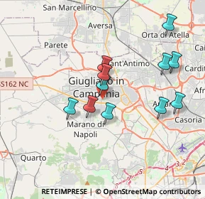 Mappa Via San Giovanni a Campo, 80018 Villaricca NA, Italia (3.59545)