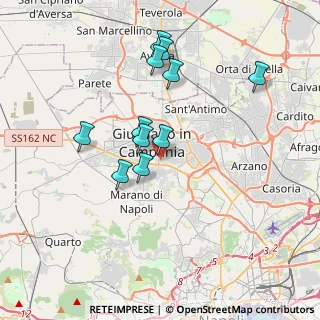 Mappa Via San Giovanni a Campo, 80018 Mugnano di Napoli NA, Italia (3.56636)