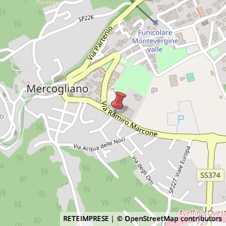 Mappa Viale Colucci, 34, 83013 Mercogliano, Avellino (Campania)