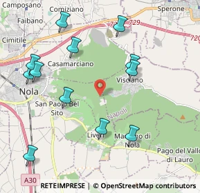 Mappa Via Provinciale Per Camposano, 80035 Nola NA, Italia (2.475)