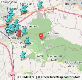 Mappa Via Provinciale Per Camposano, 80035 Nola NA, Italia (3.128)