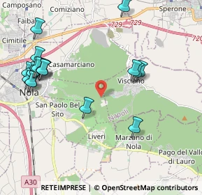 Mappa Via Provinciale Per Camposano, 80035 Nola NA, Italia (2.60056)