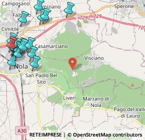 Mappa Via Provinciale Per Camposano, 80035 Nola NA, Italia (3.3095)
