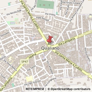 Mappa Piazza Kennedy, 10, 80019 Qualiano NA, Italia, 80019 Qualiano, Napoli (Campania)