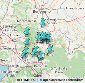 Mappa Avellino Via Piave, 83100 Avellino AV, Italia (8.76895)