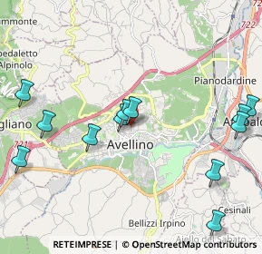 Mappa Via Beata Francesca, 83100 Avellino AV, Italia (2.57583)