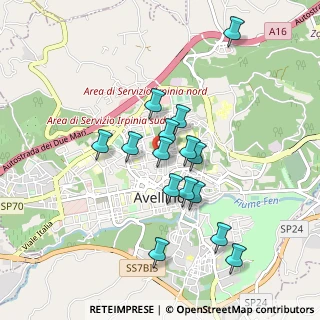 Mappa Avellino Via Piave, 83100 Avellino AV, Italia (0.85467)
